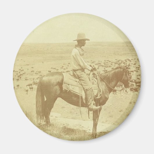 A Texas Cowboy Magneet (Voorkant)