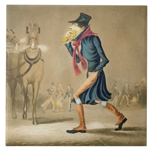 A Thoroughbred November & London Particular, engra Tegeltje (Voorkant)