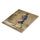 A Thoroughbred November & London Particular, engra Tegeltje (Zijkant)