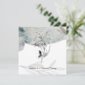A thoughtfully designed sympathy card kaart (Staand voorkant)