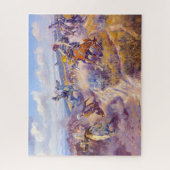 A Tight Dally and a Loose Latigo van C.M. Russell Legpuzzel (Verticaal)