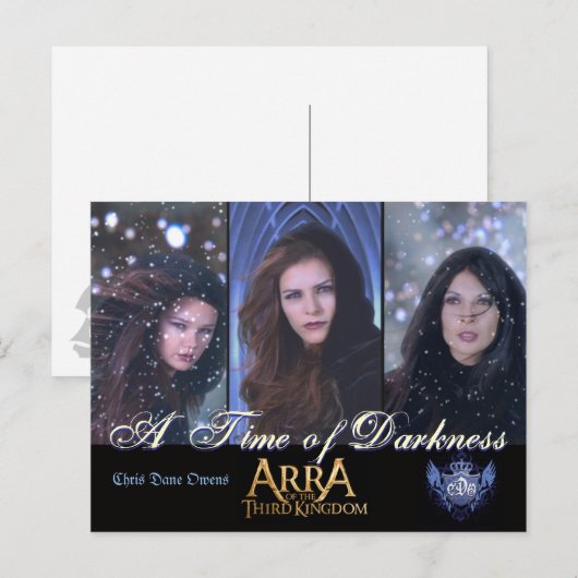 A Time of Darkness - carte postale (Devant / Derrière)