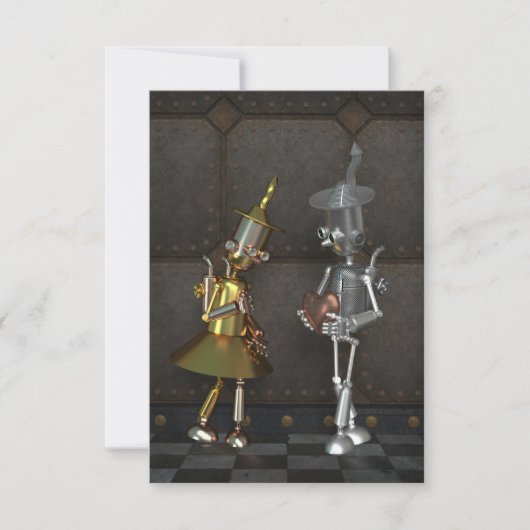 A tin Valentine Bedankkaart (Voorkant)