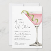 A Tini Bit Older Adult Birthday Party Invitation (Devant)