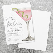 A Tini Bit Older Adult Birthday Party Invitation