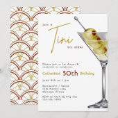 A Tini Bit Older Birthday Invitation (Devant / Derrière)