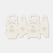 A Tini Bit Older Espresso Martini Bow Birthday Bedankdoosjes (Uitgevouwen)