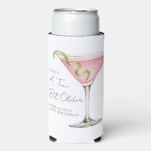 A Tini Bit Older Martini Birthday (Seltzer Voorkant)