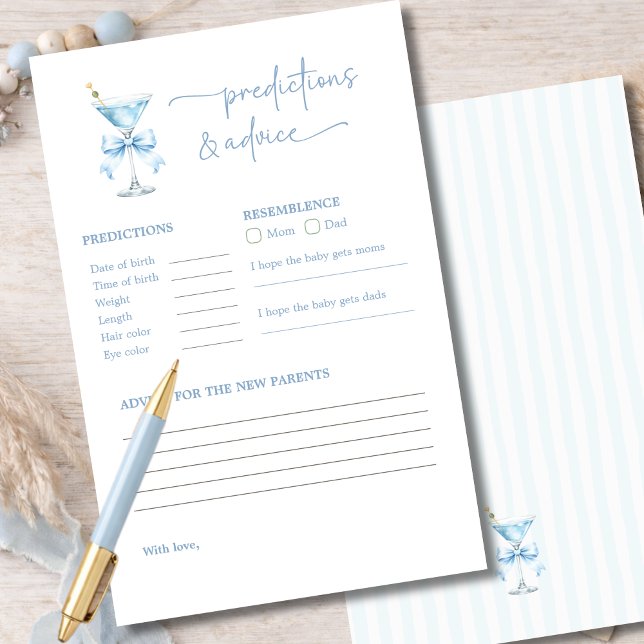 A Tini One Baby Shower Predictions & Advice Game (Creator heeft geüpload)