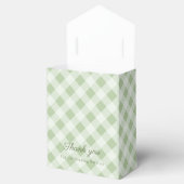 A Tini One Martini Sage Bow Baby Shower Gift Bedankdoosjes (Geopend)