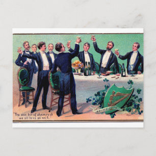  A Toast op de Shamrock Briefkaart