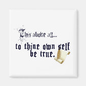 À toi-même être un véritable aimant (Devant)