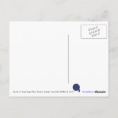 A* Toon Kat Siblings Visitekaartje Briefkaart (Achterkant)