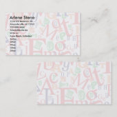 A tot Z Visitekaartje (Voorkant / Achterkant)