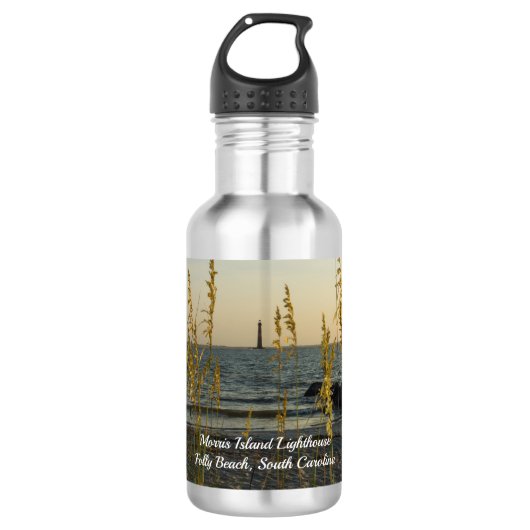 À Travers La Bouteille D'Eau D'Oats De Mer (Devant)