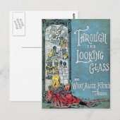 A travers la carte postale en verre (Devant / Derrière)