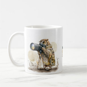 A Travers La Mug De Café En Verre