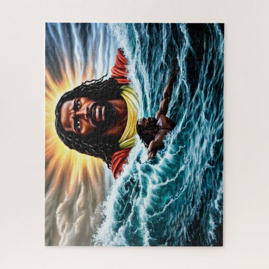 À travers le Puzzle des eaux troublées (Vertical)