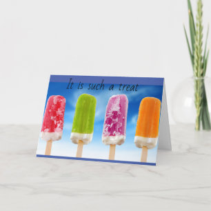 A **TREAT** IS "UW VRIEND" GROTE DAG KAART