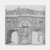 A Triumphal Arch, gegraveerd door William Kip, 160
