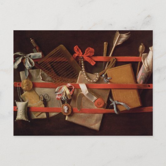 A Trompe L'Oeil of Objects Briefkaart (Voorkant)