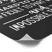 A Truly Great Coach is hard find Poster (Hoek)