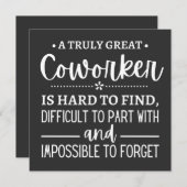 A Truly Great Coworker Kaart (Voorkant / Achterkant)