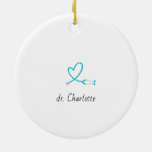 A Truly GreatA Truly Great Doctor – Personalized Keramisch Ornament (Achterkant)
