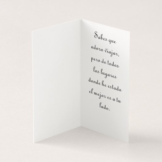 A tu lado kaart (Binnen)