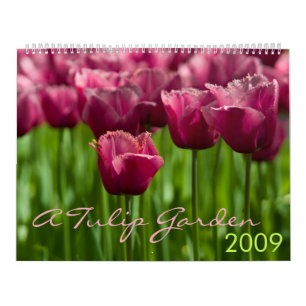 A Tulip Garden 2009 Agenda Kalender