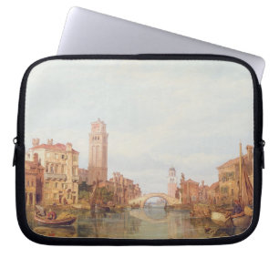 A Uitzicht Verona, 1848 (olie op doek) Laptop Sleeve