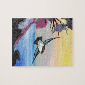 A Uitzicht vogels Legpuzzel (Horizontaal)