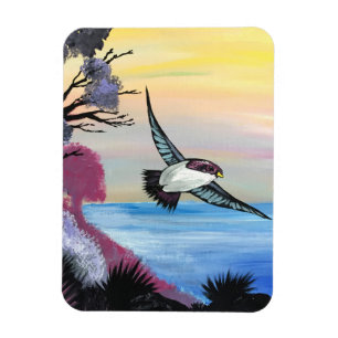 A Uitzicht vogels Magneet