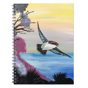 A Uitzicht vogels Notitieboek