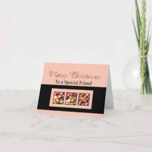 À un ami spécial Joyeux Noël carte