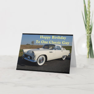 **À UN HOMME CLASSIQUE*** CARTE D'ANNIVERSAIRE