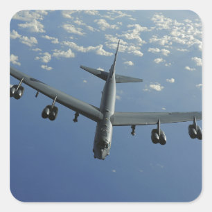 A US Air Force B-52 Stratofort Vierkante Sticker