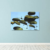 A US Air Force C-17 Globemaster III Canvas Afdruk (Insitu (Houten vloer))