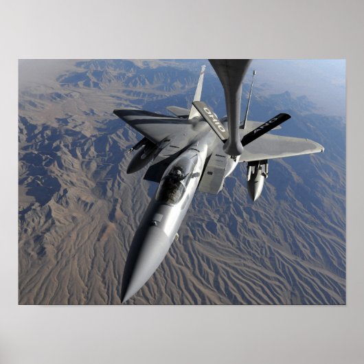 A US Air Force F-15 Eagle Poster (Voorkant)
