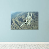 A US Air Force F-15E Strike Eagle Canvas Afdruk (Insitu (Houten vloer))