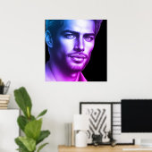 A Very Handsome Young Man on a 24x24 Wall Poster (Bureau à domicile)