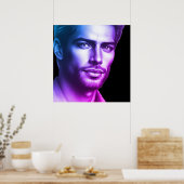 A Very Handsome Young Man on a 24x24 Wall Poster (Cuisine)