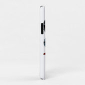 A vibrant red betta fish swimming. Case-Mate iPhone case (Achterkant/rechts)