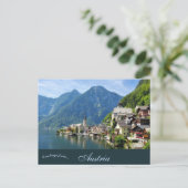 A View of Hallstatt Austria Briefkaart (Staand voorkant)