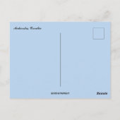 A View of Makarska Croatia Briefkaart (Achterkant)