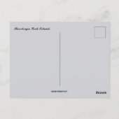 A View of Rarotonga Cook Islands Briefkaart (Achterkant)