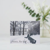 A View of the Hellgate Bridge, Astoria NY Briefkaart (Staand voorkant)