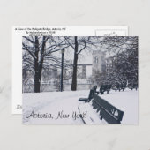 A View of the Hellgate Bridge, Astoria NY Briefkaart (Voorkant / Achterkant)