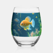 À Vin Sans Pied Beau verre d'eau potable (Verso)