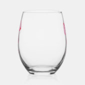À Vin Sans Pied Ensemble "CUTE" Bow Bow Drinkware Set. Verre (Droite)